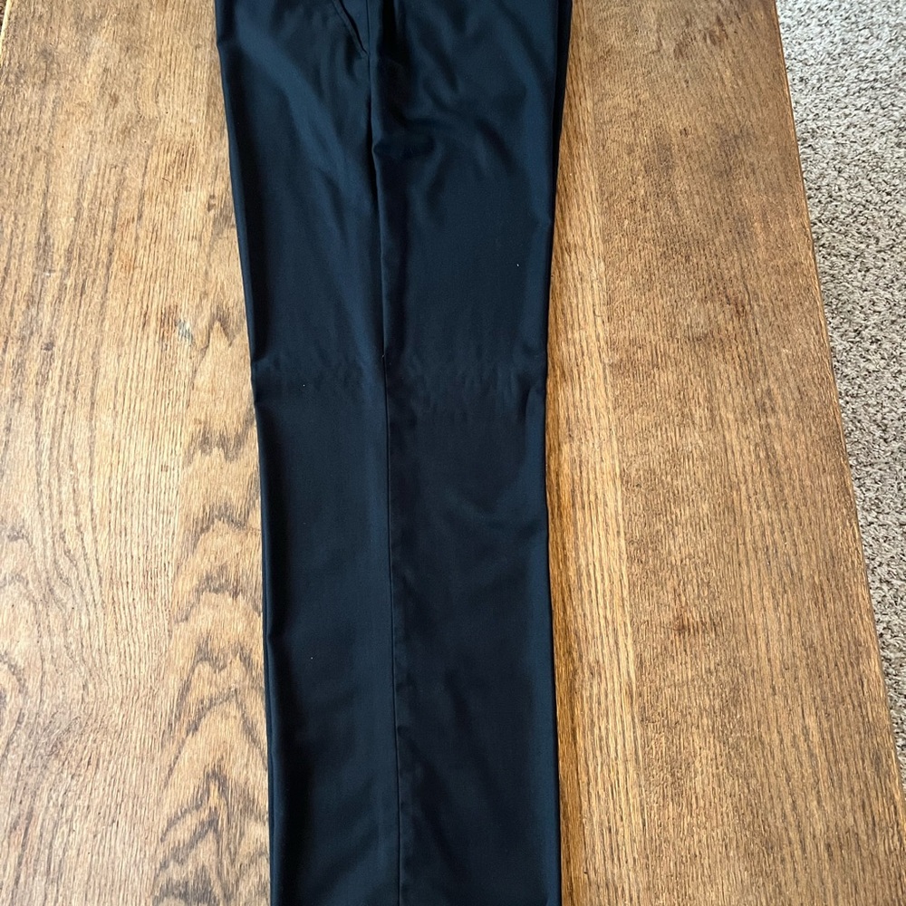 JF J.Ferrar Men's Sleek Black Dress Pants